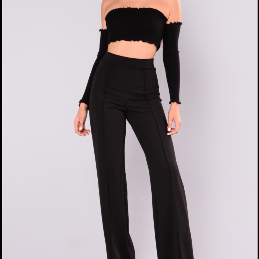 Fashion nova high waist Victoria pants